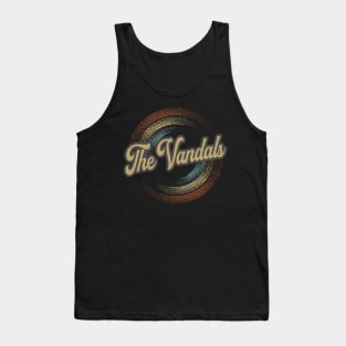 The Vandals Circular Fade Tank Top